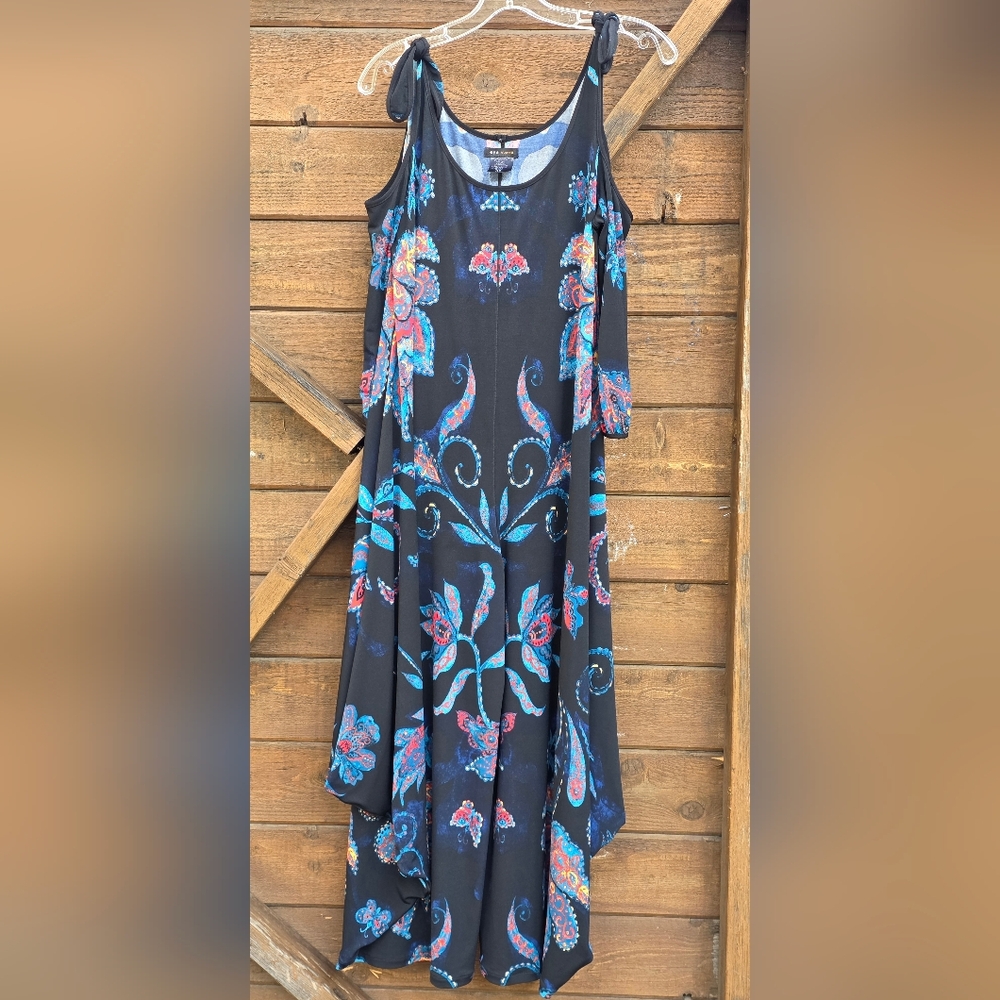 Eva Varro Shoulder Ties Pull-on Jumpsuit Size XS.